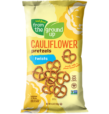 From The Ground Up -  Cauliflower Pretzel Twists (12 x 4.5oz)