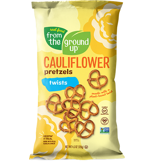 From The Ground Up -  Cauliflower Pretzel Twists (12 x 4.5oz)