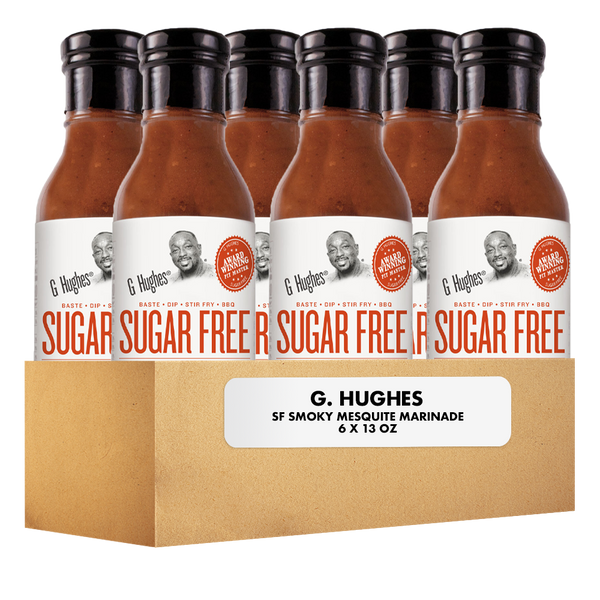 G Hughes - Sugar Free Marinades (6x385ml)