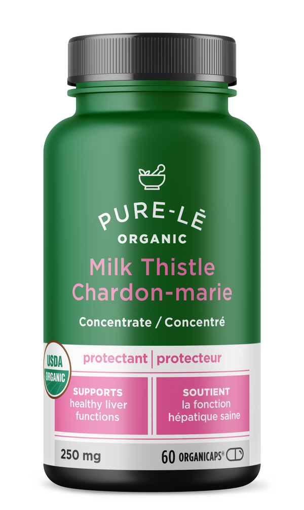 PURE-LE - Milk Thistle Organicaps 60ct