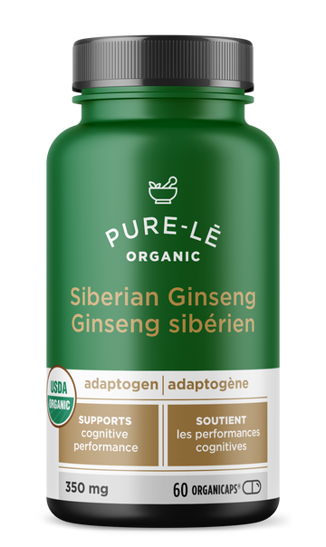 PURE-LE - Siberian Ginseng Organicaps 60ct