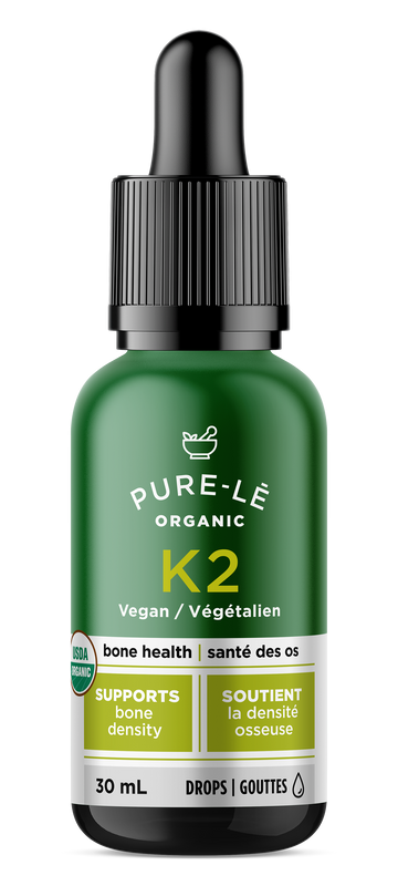 PURE-LE - Organic Vegan Vitamin K2 Drops 30ml