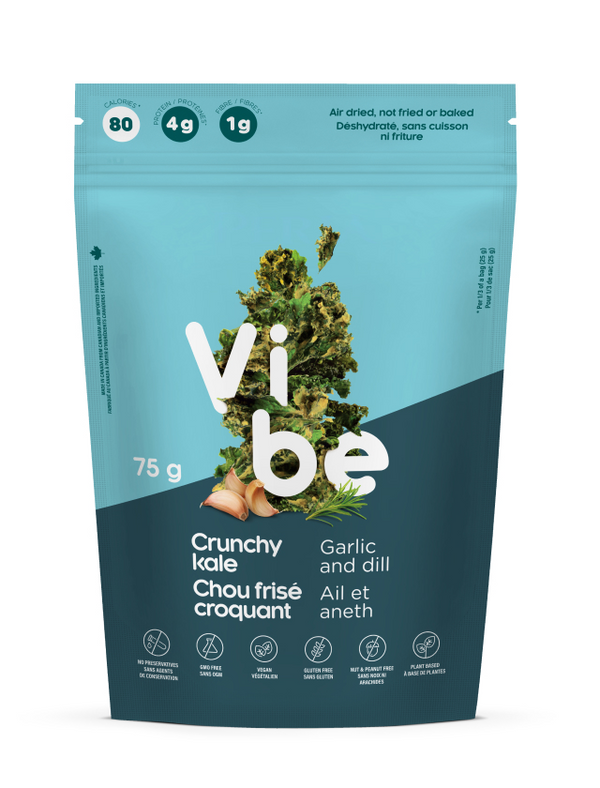 Vibe Crunchy Kale 12x75g