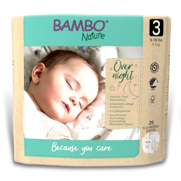 BAMBO NATURE - Bambo Nature Overnight Diapers
