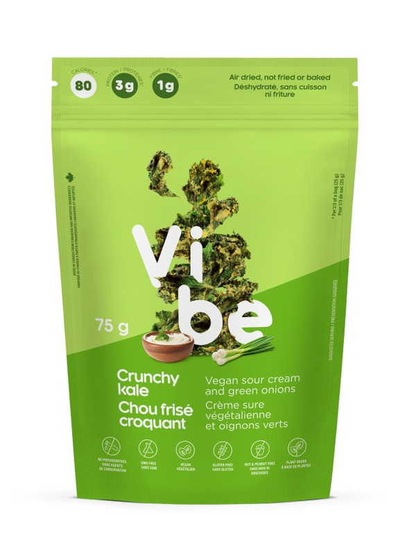 Vibe Crunchy Kale 12x75g